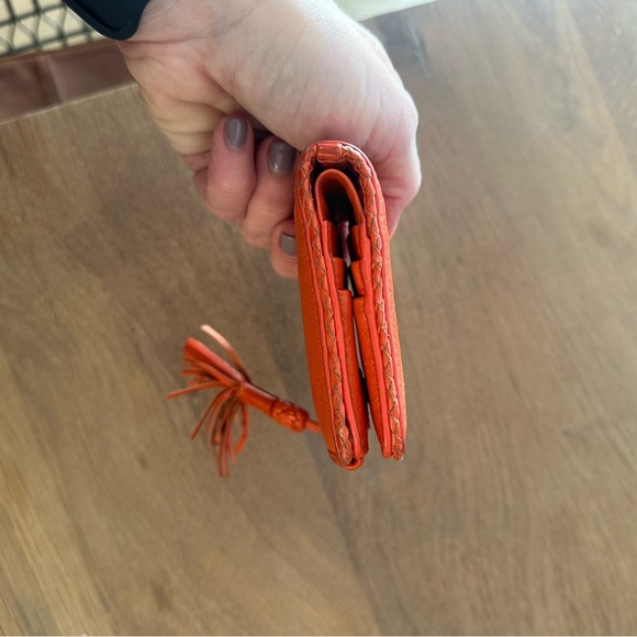 Tory Burch Orange wallet. Cash, card, coin holder - Picture 5 of 5